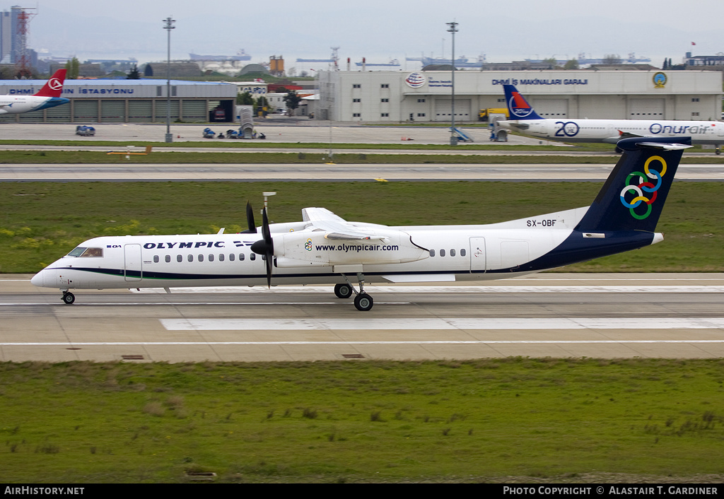 Aircraft Photo of SX-OBF | Bombardier DHC-8-402 Dash 8 | Olympic | AirHistory.net #110410