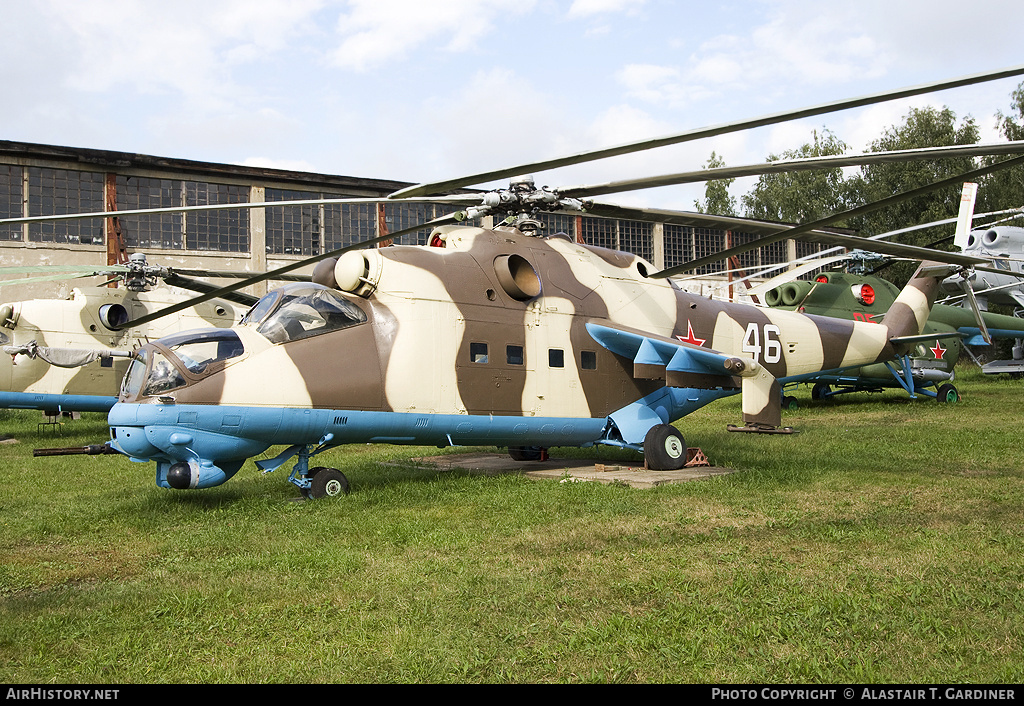 Aircraft Photo of 46 white | Mil Mi-24V | Russia - Air Force | AirHistory.net #110411