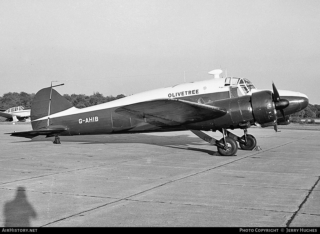 Aircraft Photo of G-AHIB | Avro 19 Srs.1 | Olivetree | AirHistory.net #110414