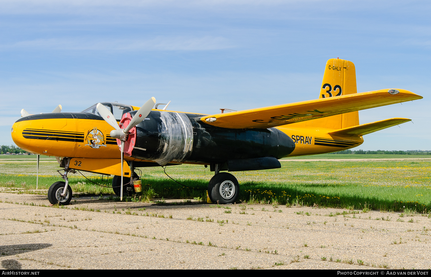 Aircraft Photo of C-GHLX | Douglas B-26/AT Invader | Air Spray | AirHistory.net #110423