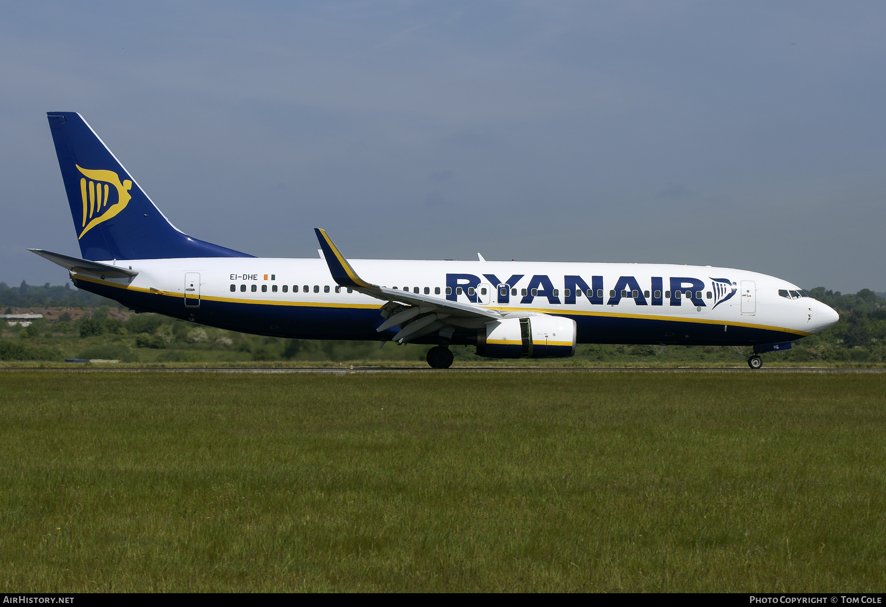 Aircraft Photo of EI-DHE | Boeing 737-8AS | Ryanair | AirHistory.net #110424