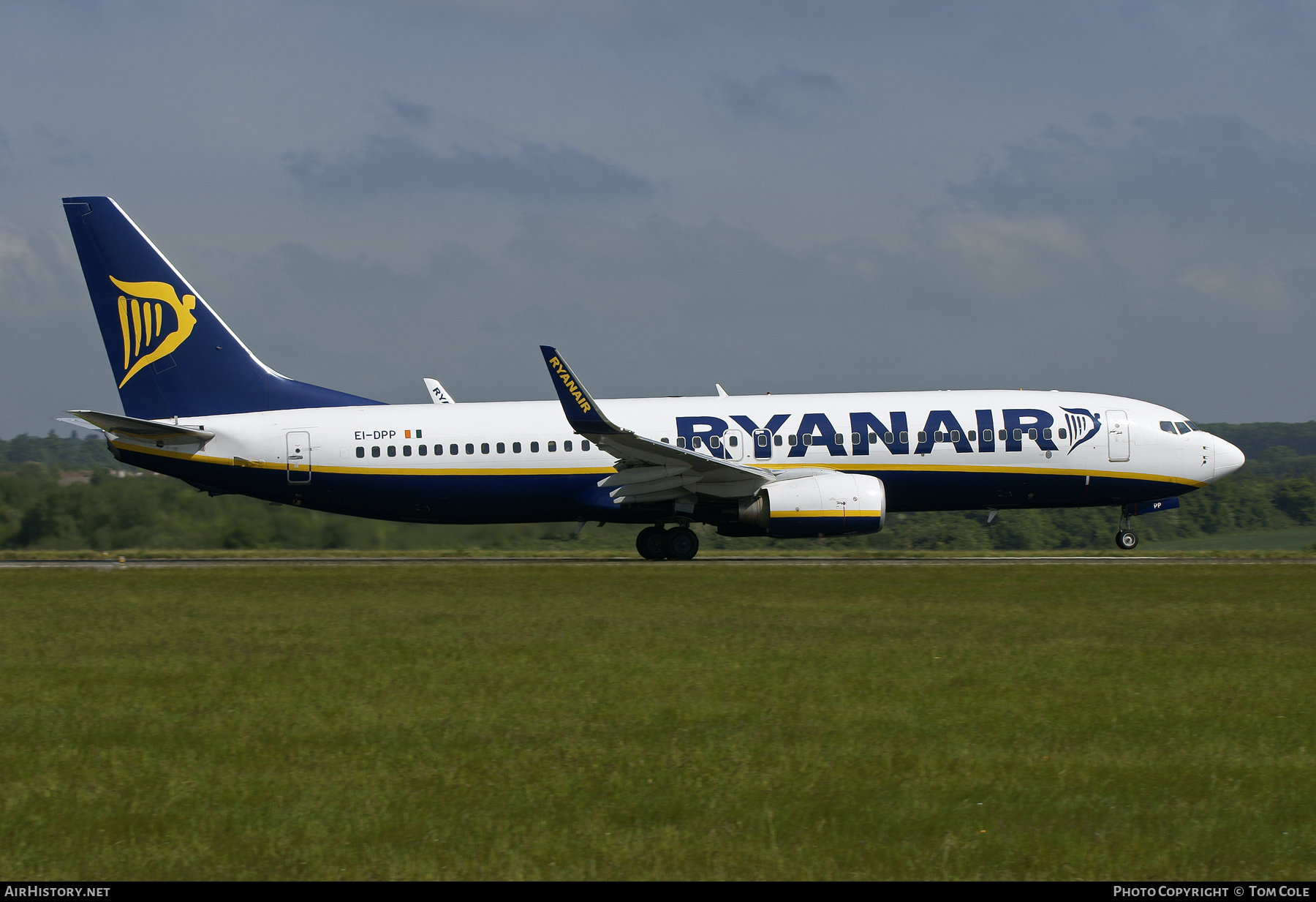 Aircraft Photo of EI-DPP | Boeing 737-8AS | Ryanair | AirHistory.net #110431