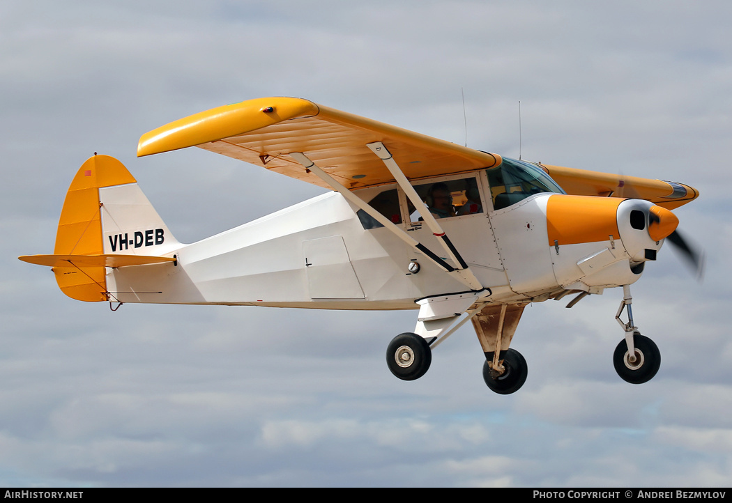 Aircraft Photo of VH-DEB | Piper PA-22-160 Tri-Pacer | AirHistory.net #110438