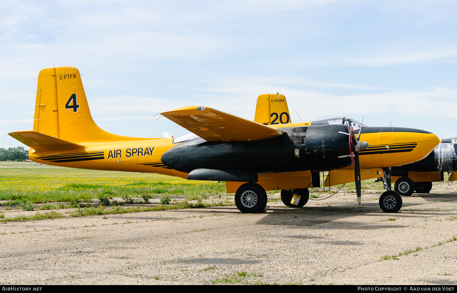 Aircraft Photo of C-FTFB | Douglas B-26/AT Invader | Air Spray | AirHistory.net #110440