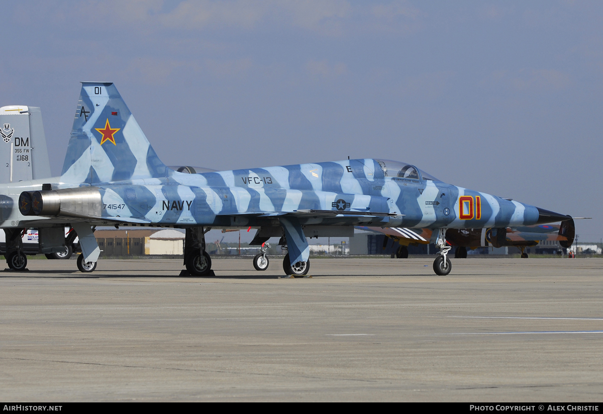 Aircraft Photo of 74-1547 / 741547 | Northrop F-5E Tiger II | USA - Navy | AirHistory.net #110443