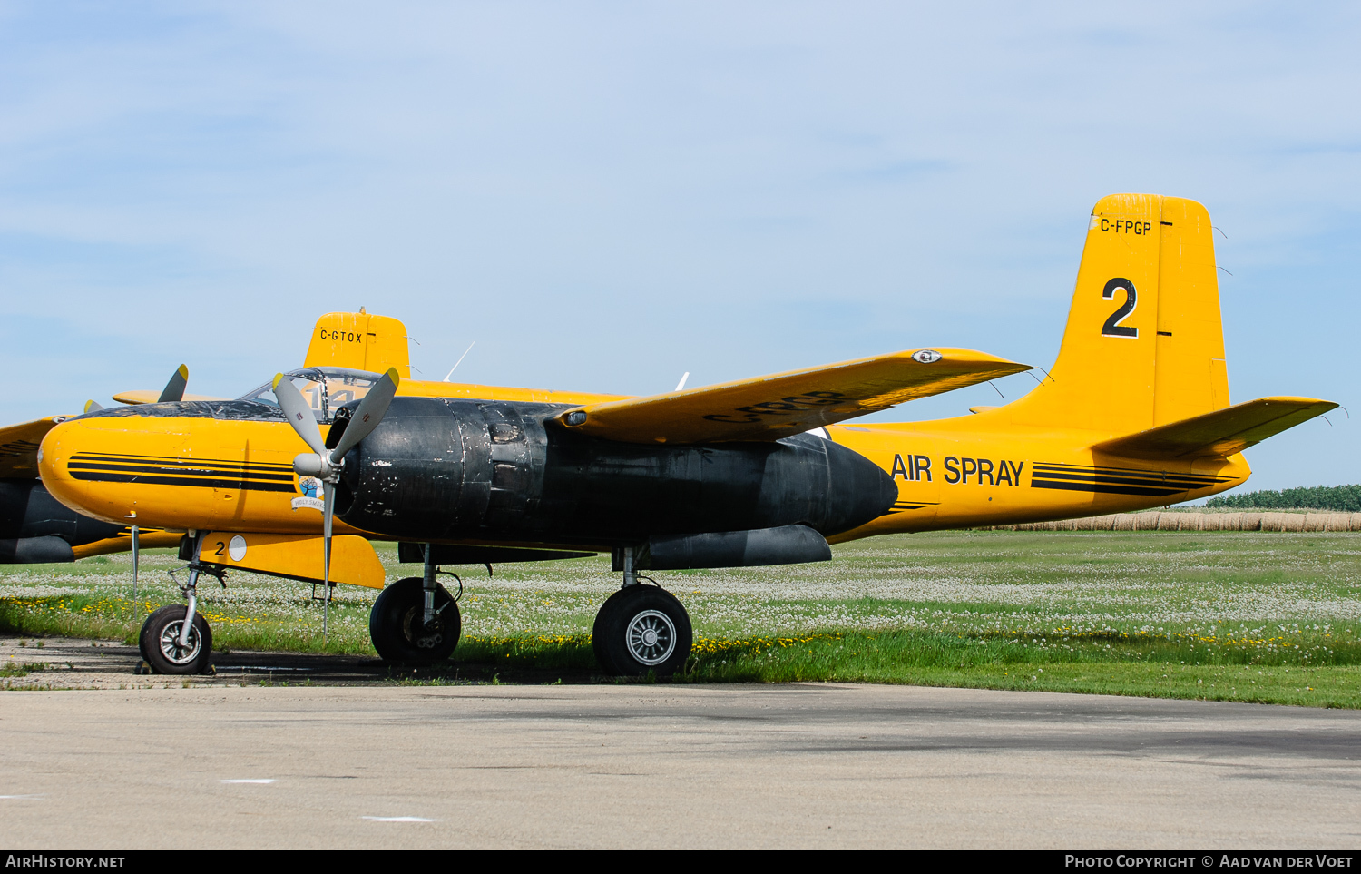 Aircraft Photo of C-FPGP | Douglas B-26/AT Invader | Air Spray | AirHistory.net #110449