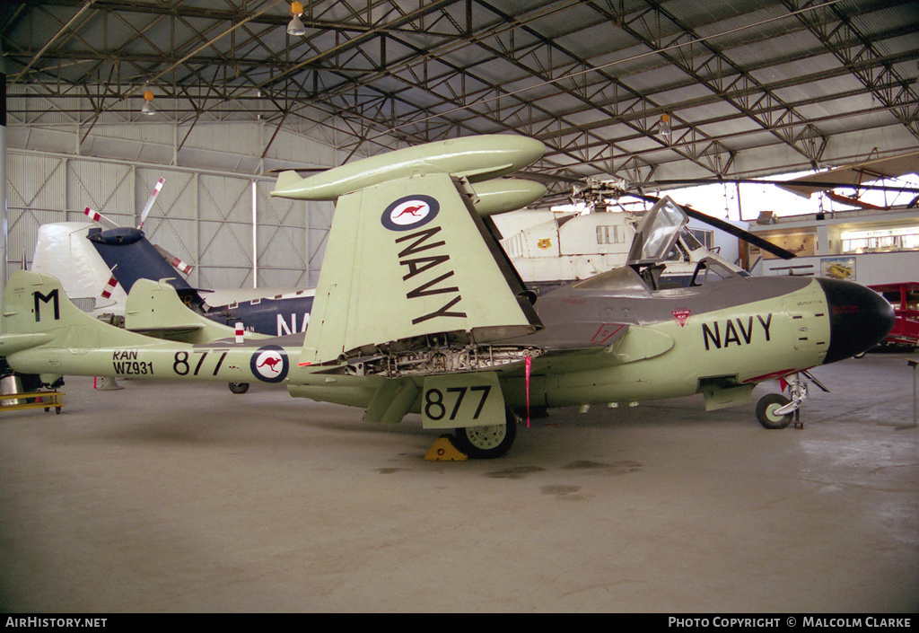 Aircraft Photo of WZ931 | De Havilland D.H. 112 Sea Venom FAW53 | Australia - Navy | AirHistory.net #110469