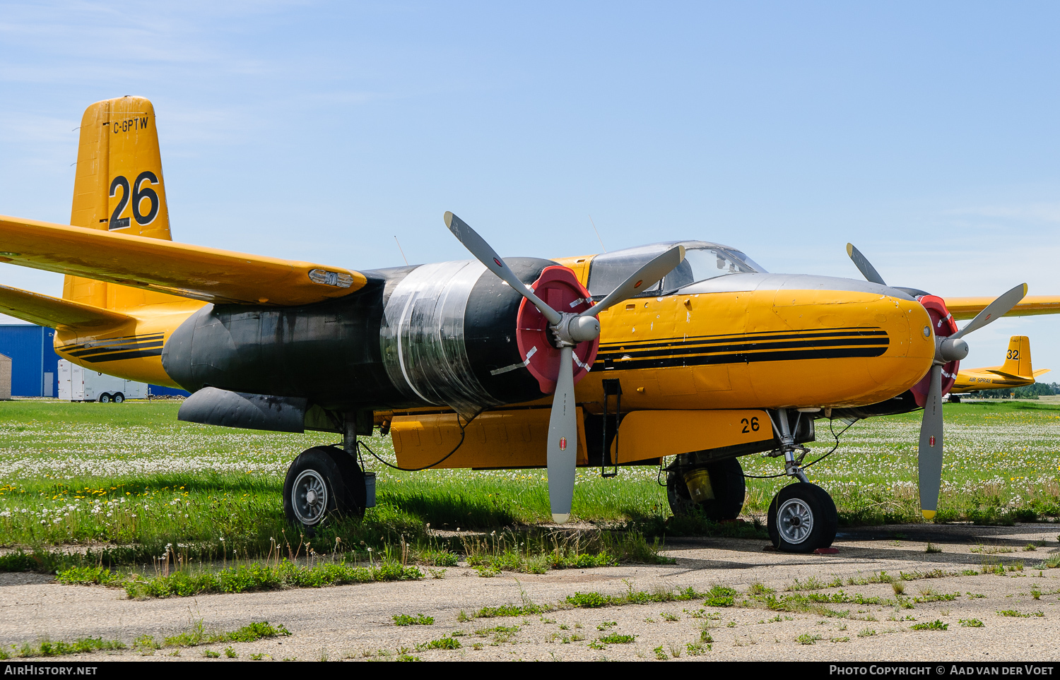 Aircraft Photo of C-GPTW | Douglas B-26/AT Invader | Air Spray | AirHistory.net #110475