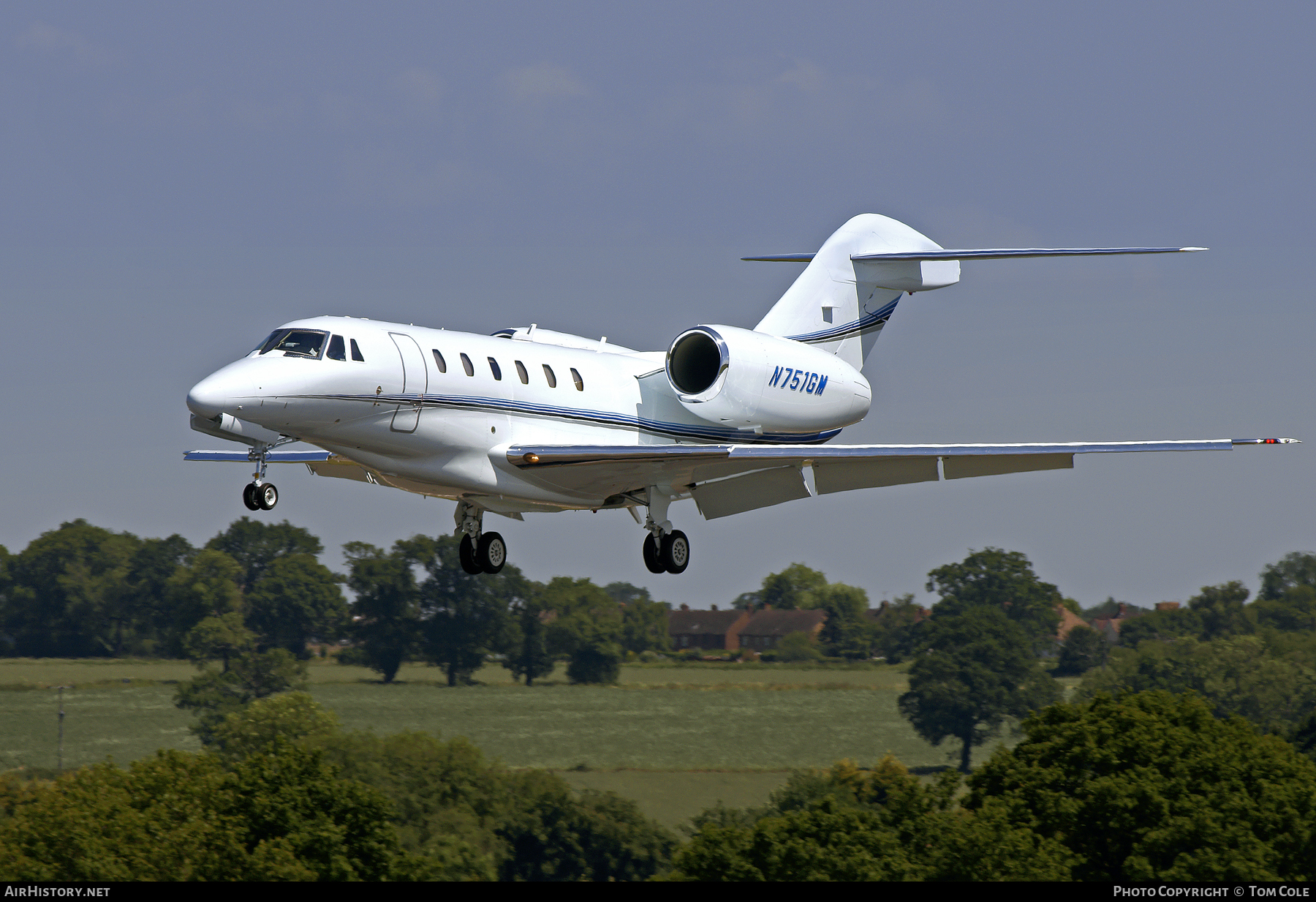 Aircraft Photo of N751GM | Cessna 750 Citation X | AirHistory.net #110477