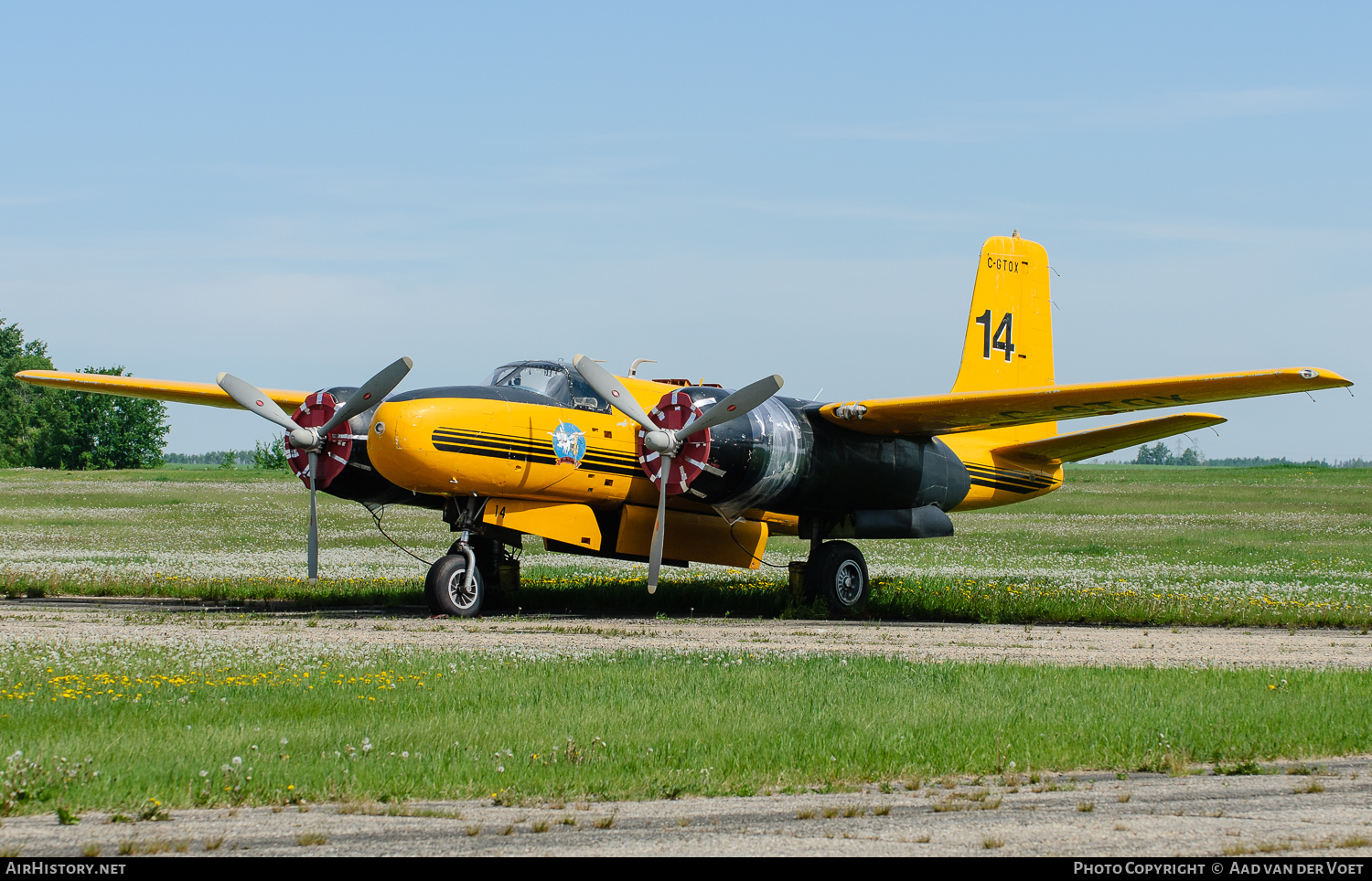 Aircraft Photo of C-GTOX | Douglas B-26/AT Invader | Air Spray | AirHistory.net #110481