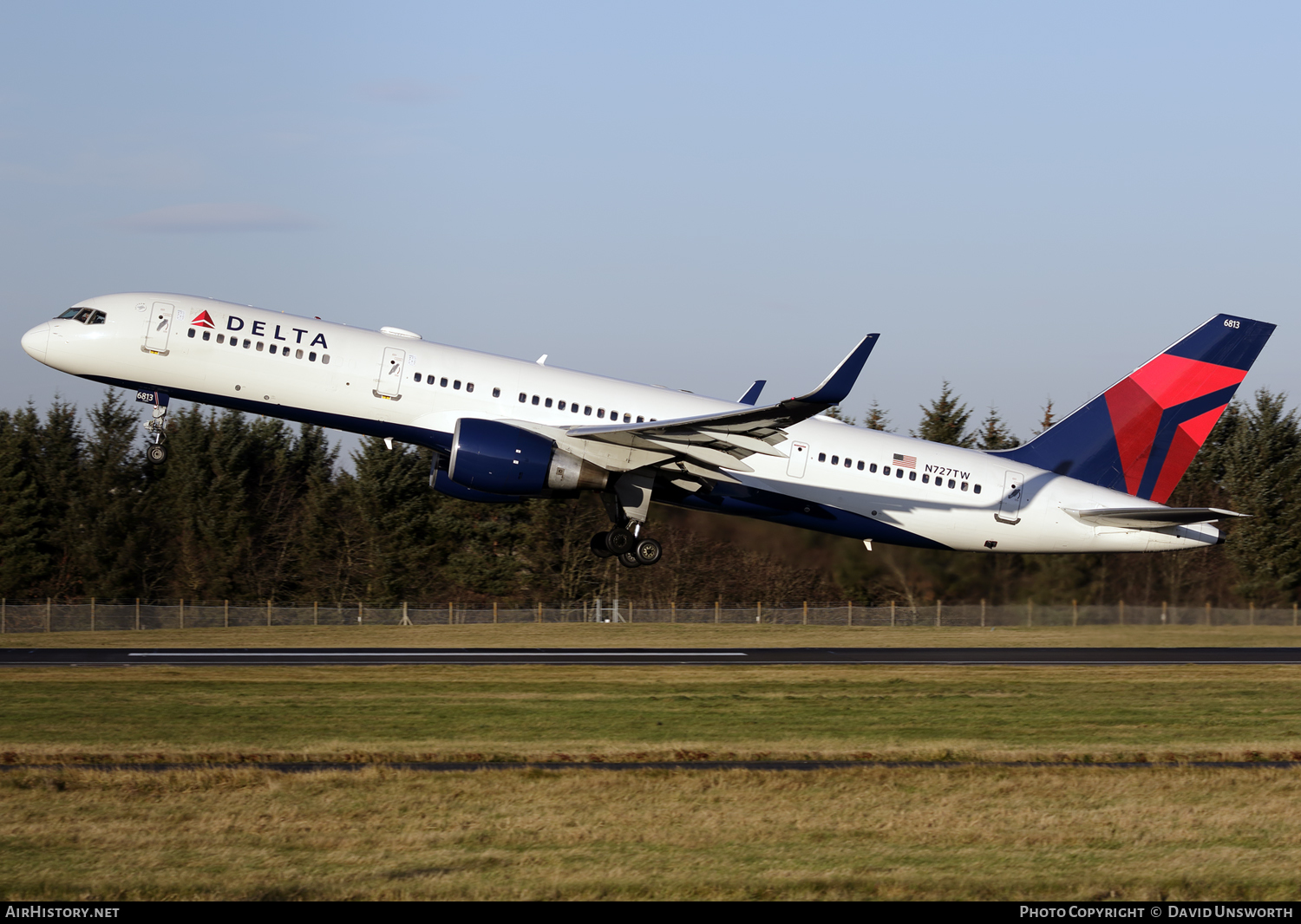 Aircraft Photo of N727TW | Boeing 757-231 | Delta Air Lines | AirHistory.net #110504