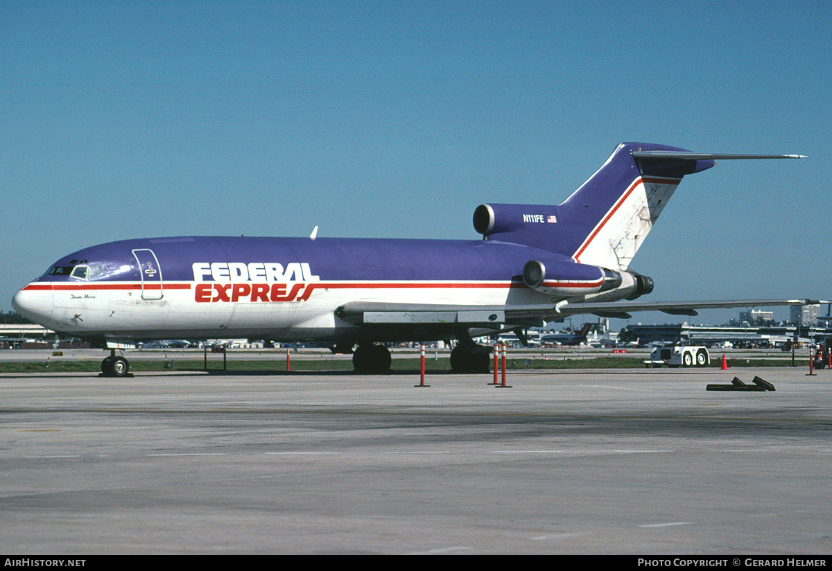 Aircraft Photo of N111FE | Boeing 727-22C | Federal Express | AirHistory.net #110531