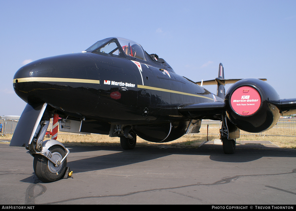 Aircraft Photo of WA638 | Gloster Meteor T7 (Mod) | UK - Air Force | AirHistory.net #110548
