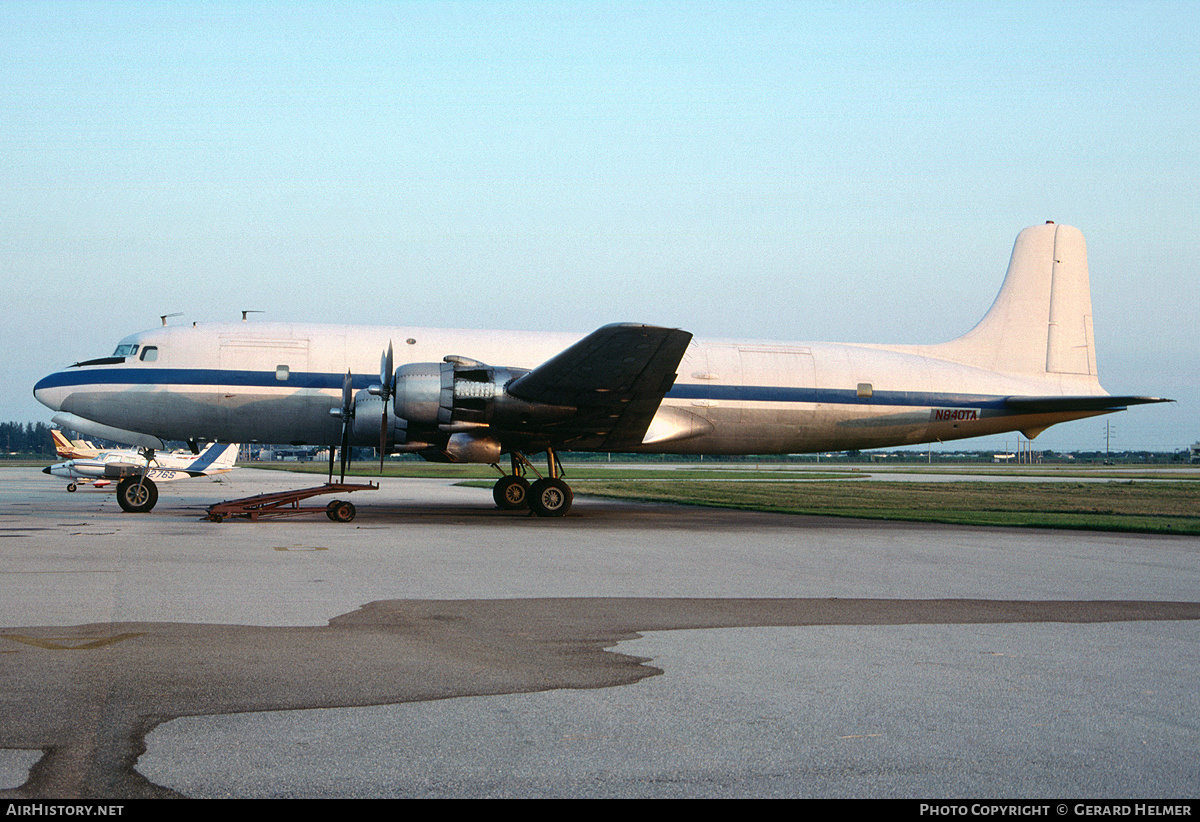 Aircraft Photo of N840TA | Douglas DC-6B(F) | AirHistory.net #110551