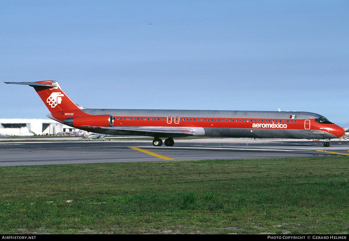 Aircraft Photo of N1003Z | McDonnell Douglas MD-82 (DC-9-82) | AeroMéxico | AirHistory.net #110555