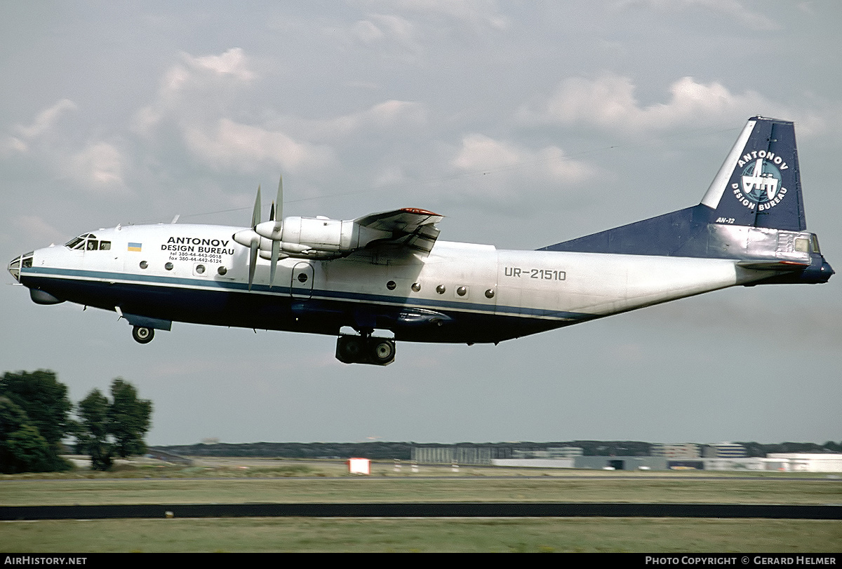 Aircraft Photo of UR-21510 | Antonov An-12AP | Antonov Airlines | AirHistory.net #110569