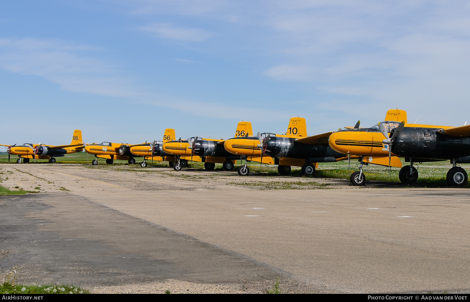 Aircraft Photo of C-GTOX | Douglas B-26/AT Invader | Air Spray | AirHistory.net #110570