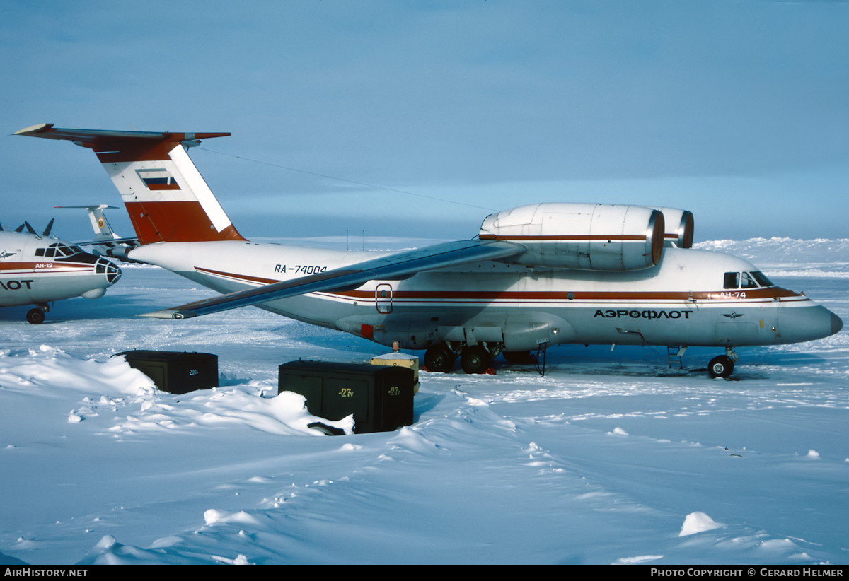 Aircraft Photo of RA-74004 | Antonov An-74 | Aeroflot | AirHistory.net #110571