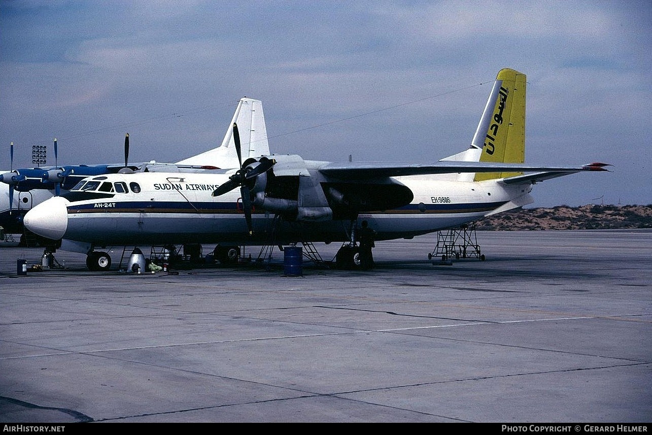 Aircraft Photo of EK-98116 | Antonov An-24T | Sudan Airways | AirHistory.net #110577