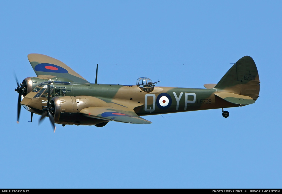 Aircraft Photo of G-BPIV / L6739 | Bristol 149 Bolingbroke Mk4 (mod) | UK - Air Force | AirHistory.net #110586