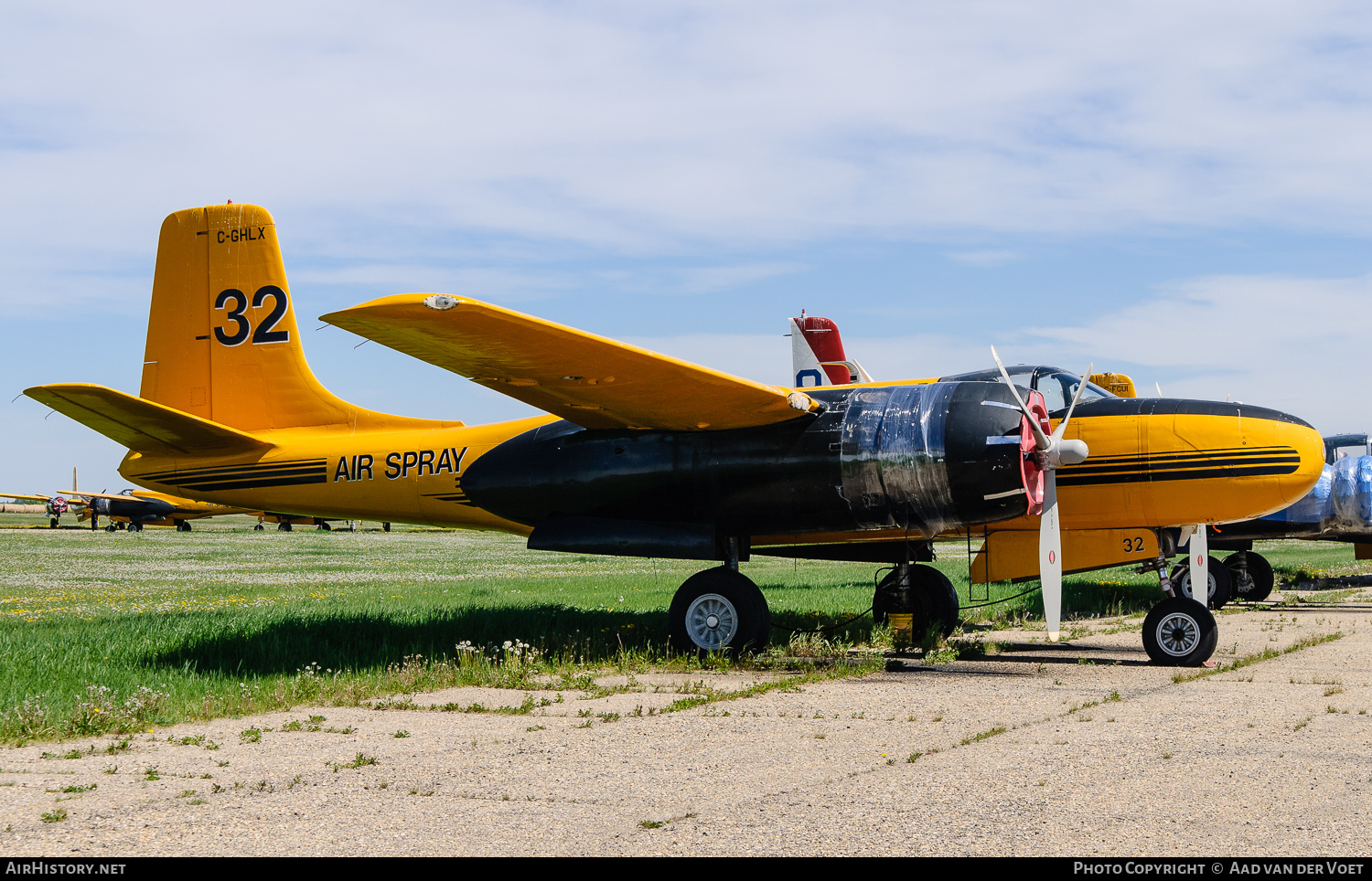 Aircraft Photo of C-GHLX | Douglas B-26/AT Invader | Air Spray | AirHistory.net #110587