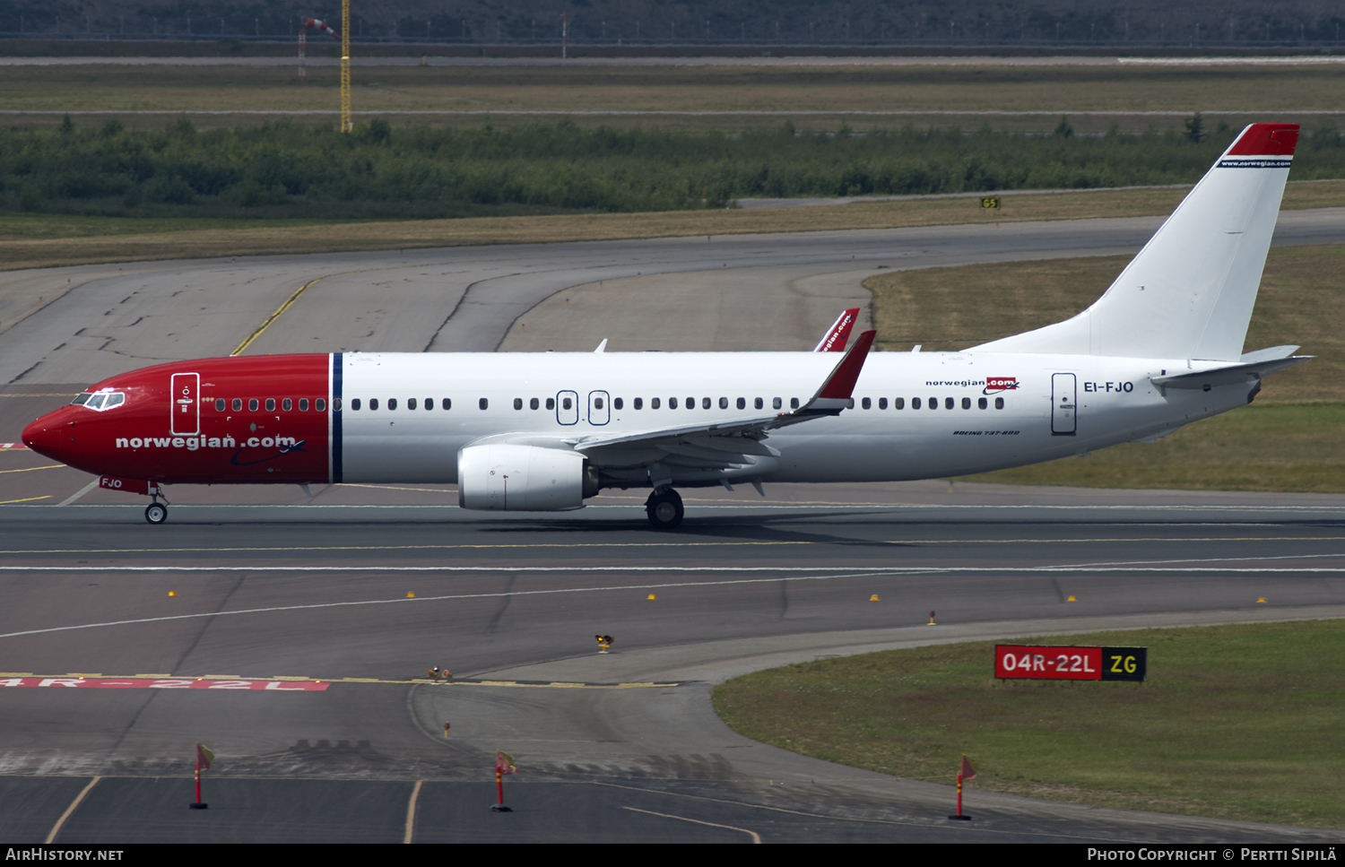 Aircraft Photo of EI-FJO | Boeing 737-8JP | Norwegian | AirHistory.net #110600