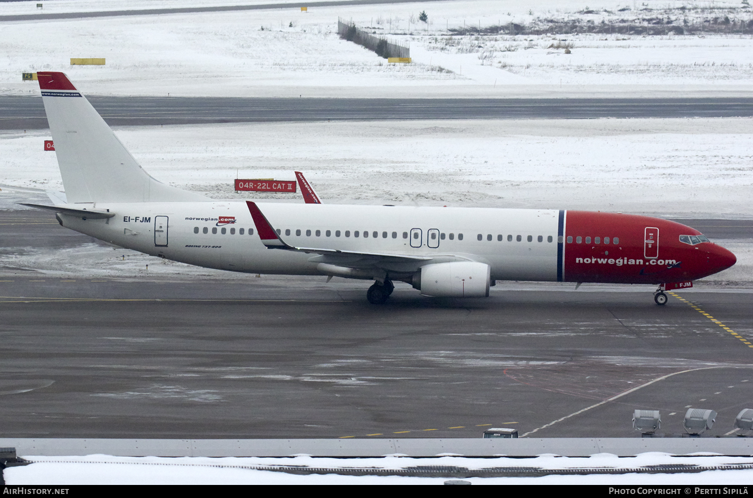 Aircraft Photo of EI-FJM | Boeing 737-8JP | Norwegian | AirHistory.net #110602