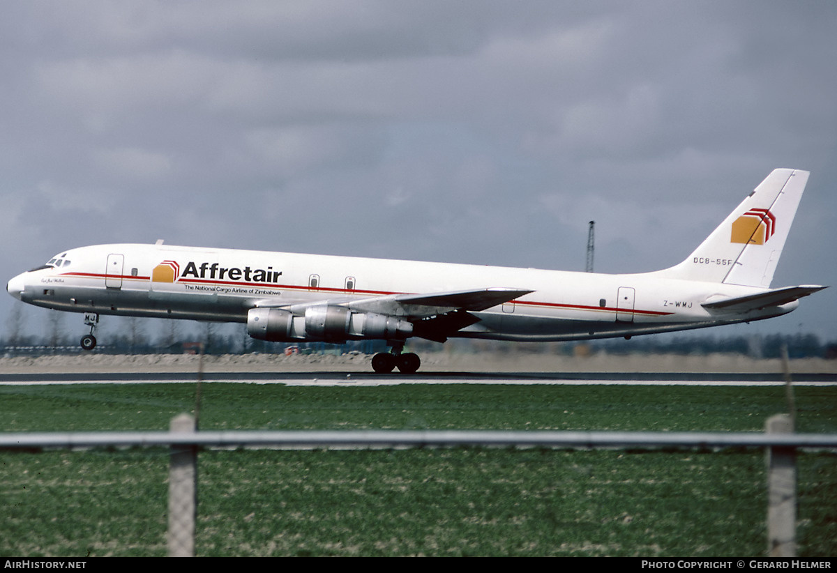 Aircraft Photo of Z-WMJ | Douglas DC-8-55(F) | Affretair | AirHistory.net #110606