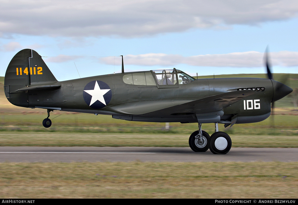 Aircraft Photo of VH-HWK / 114112 | Curtiss P-40F Warhawk | USA - Air Force | AirHistory.net #110613