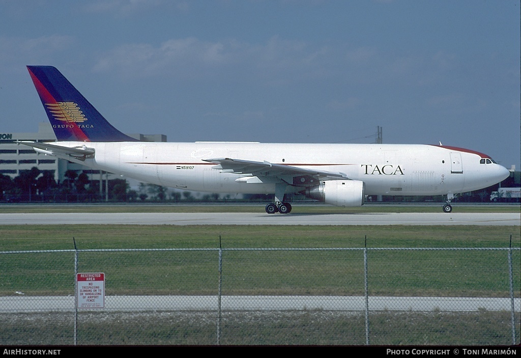 Aircraft Photo of N59107 | Airbus A300B4-203(F) | TACA - Transportes Aéreos Centro Americanos | AirHistory.net #110621