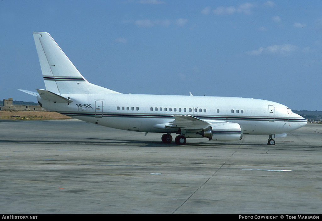 Aircraft Photo of VR-BOC | Boeing 737-53A | AirHistory.net #110623