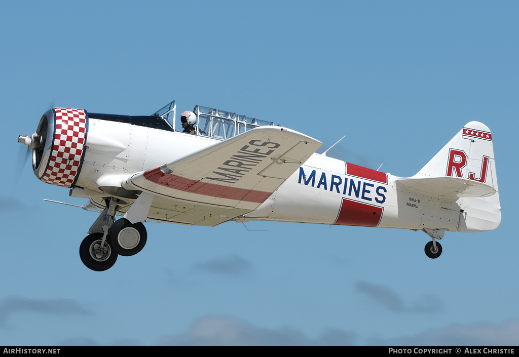 Aircraft Photo of N98RJ / 90752 | North American SNJ-5C Texan | USA - Marines | AirHistory.net #110656