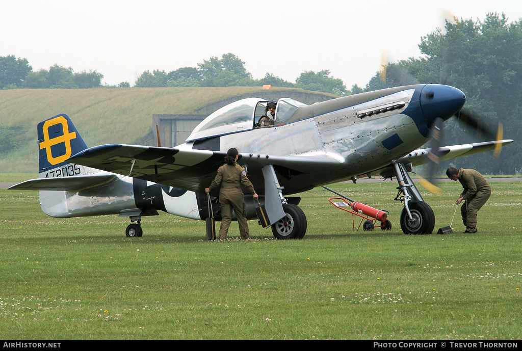 Aircraft Photo of G-SIJJ / 472035 | North American P-51D Mustang | USA - Air Force | AirHistory.net #110659