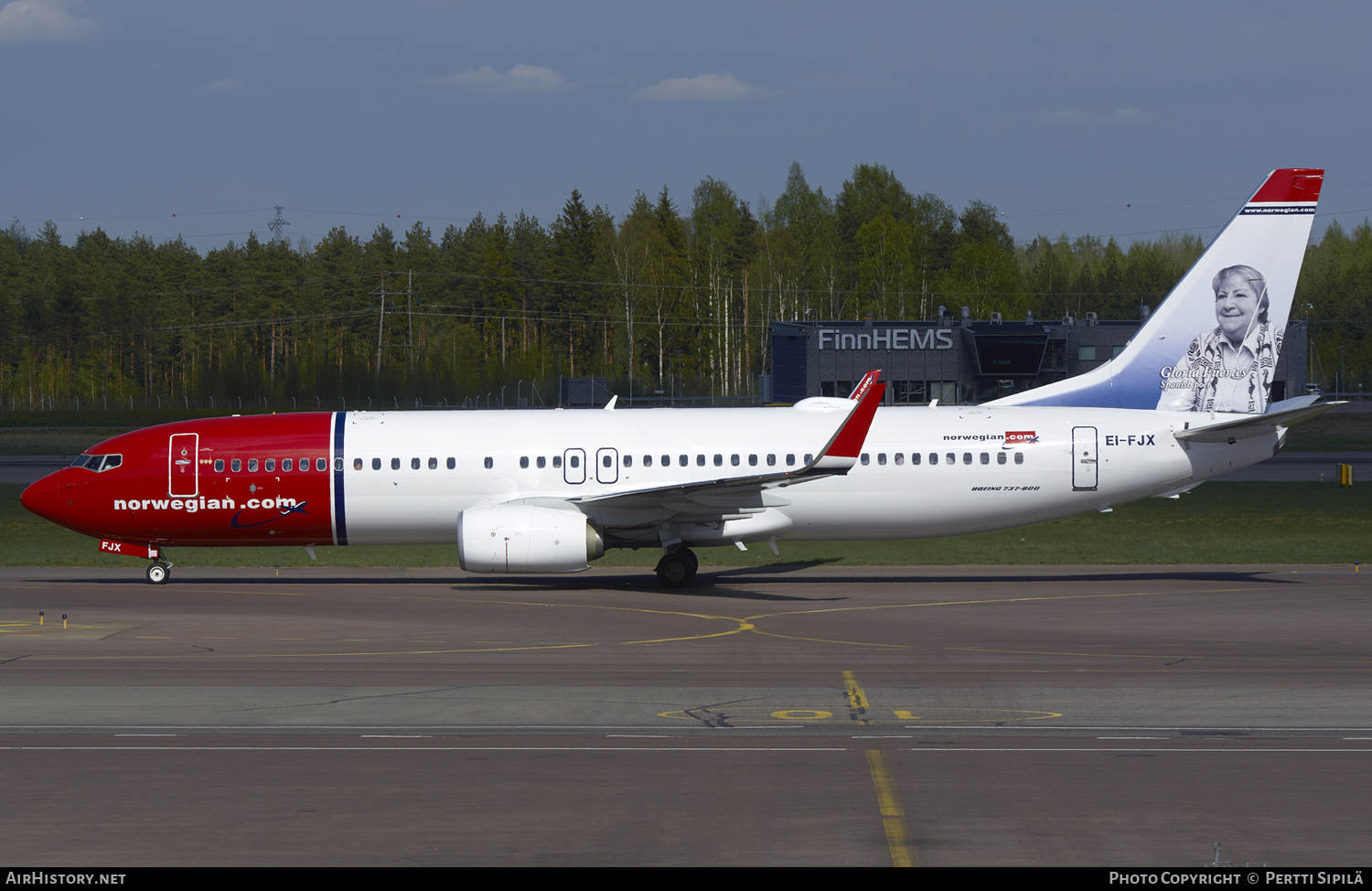 Aircraft Photo of EI-FJX | Boeing 737-800 | Norwegian | AirHistory.net #110675