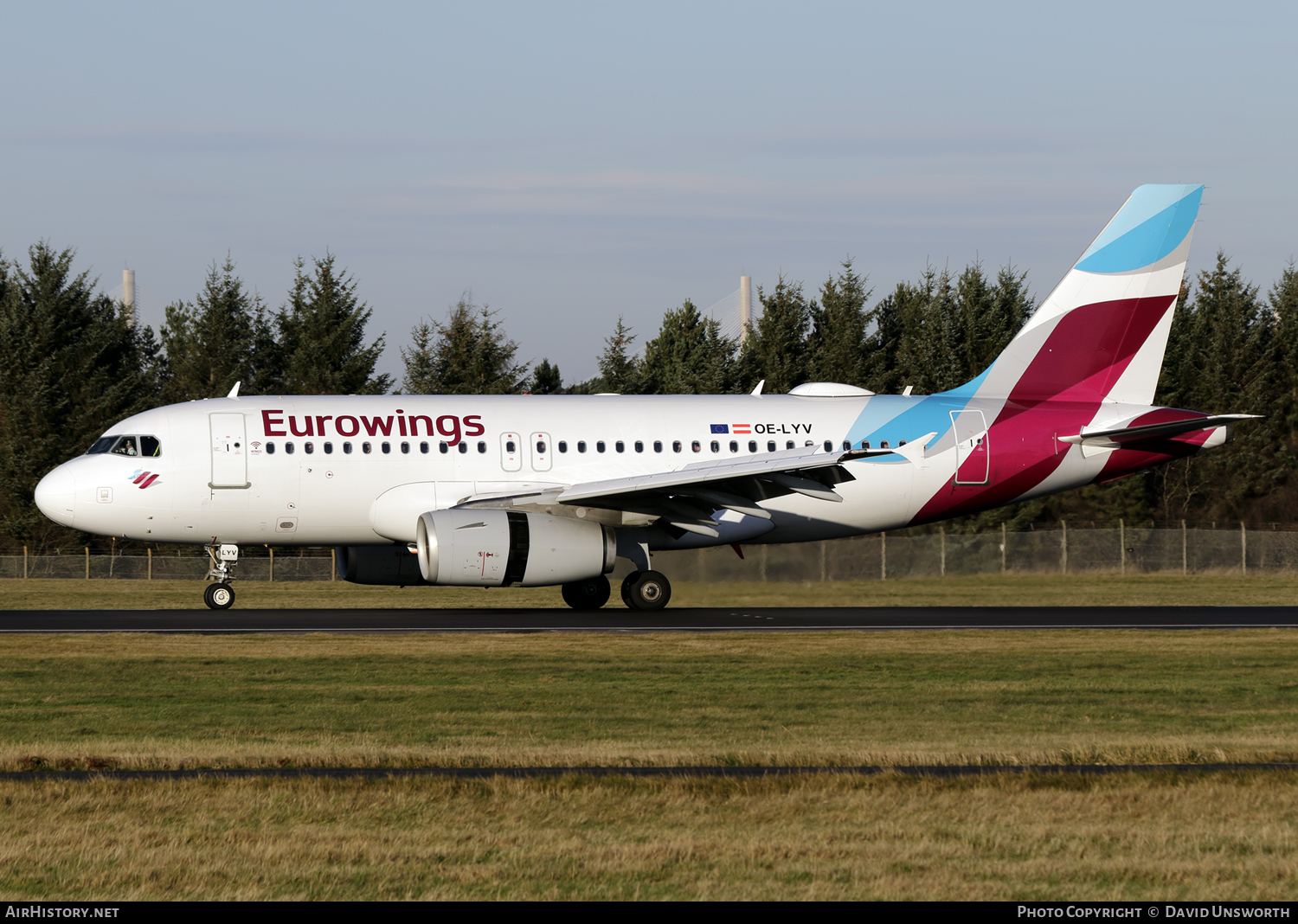 Aircraft Photo of OE-LYV | Airbus A319-132 | Eurowings | AirHistory.net #110680