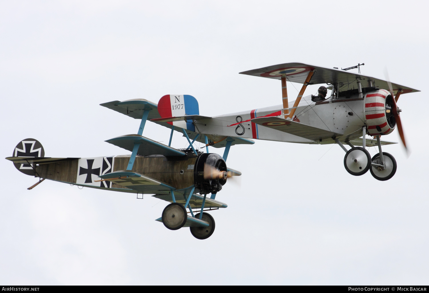 Aircraft Photo of G-BWMJ / N1977 | Nieuport 17/23 Scout (replica) | France - Air Force | AirHistory.net #110683