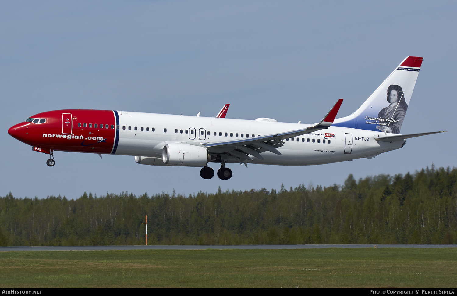 Aircraft Photo of EI-FJZ | Boeing 737-800 | Norwegian | AirHistory.net #110684