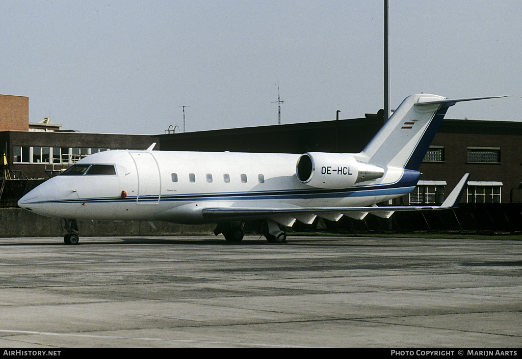 Aircraft Photo of OE-HCL | Canadair Challenger 601 (CL-600-2A12) | AirHistory.net #110690