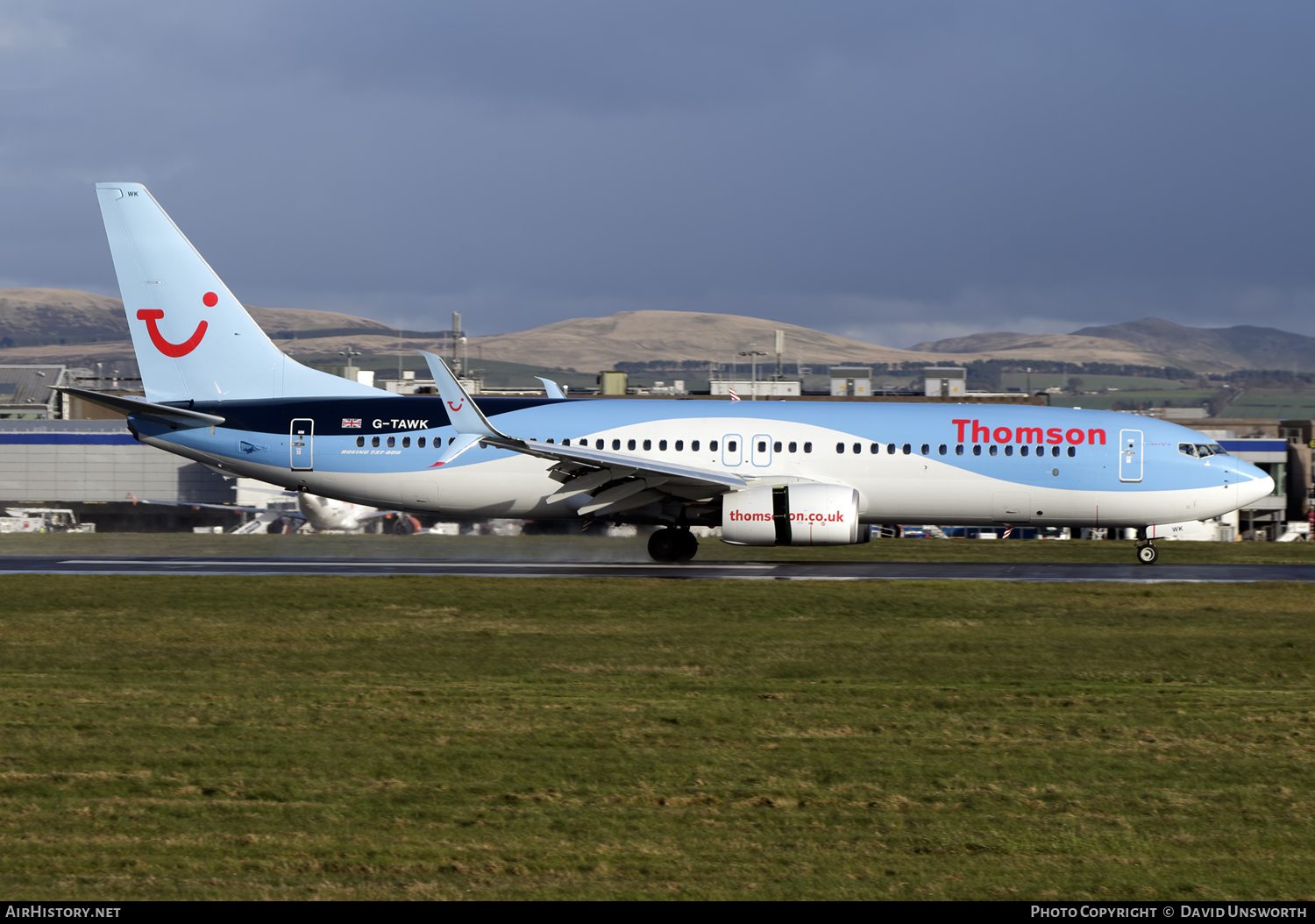 Aircraft Photo of G-TAWK | Boeing 737-8K5 | Thomson Airways | AirHistory.net #110691