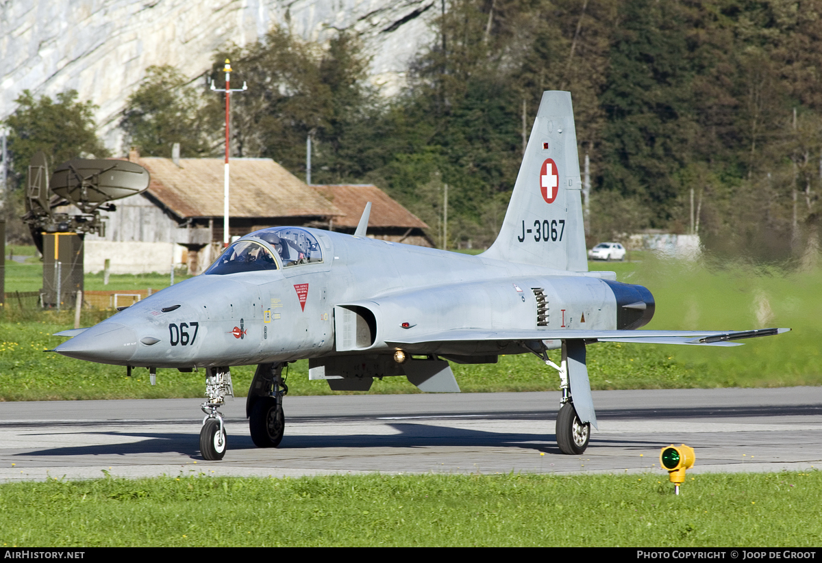 Aircraft Photo of J-3067 | Northrop F-5E Tiger II | Switzerland - Air Force | AirHistory.net #110697