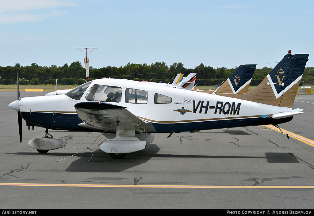 Aircraft Photo of VH-RQM | Piper PA-28-161 Warrior II | Royal Victorian Aero Club | AirHistory.net #110702