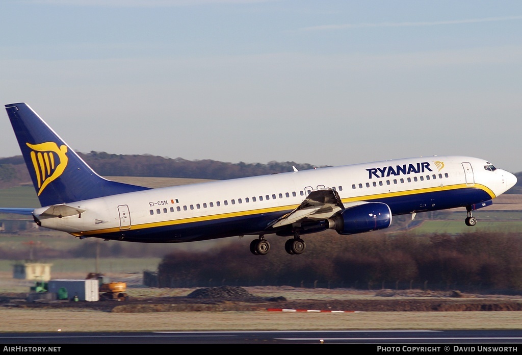 Aircraft Photo of EI-CSN | Boeing 737-8AS | Ryanair | AirHistory.net #110706