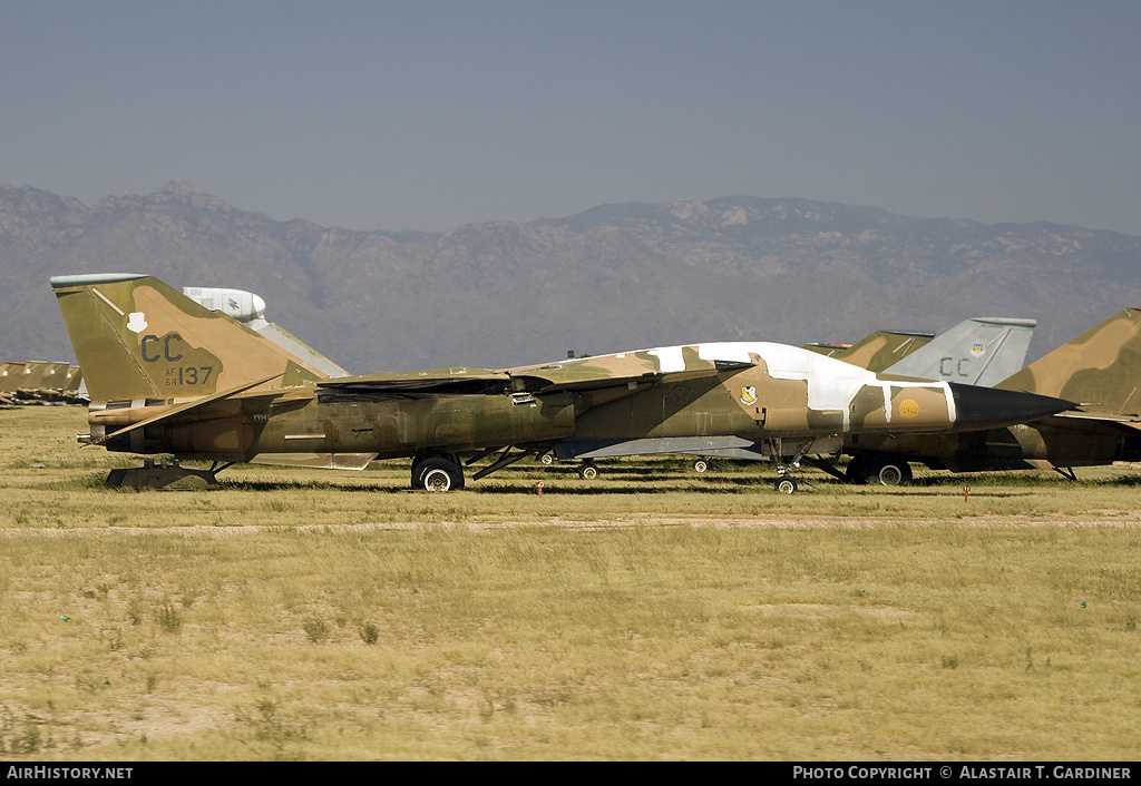 Aircraft Photo of 68-0137 / AF68-137 | General Dynamics F-111D Aardvark | USA - Air Force | AirHistory.net #110719