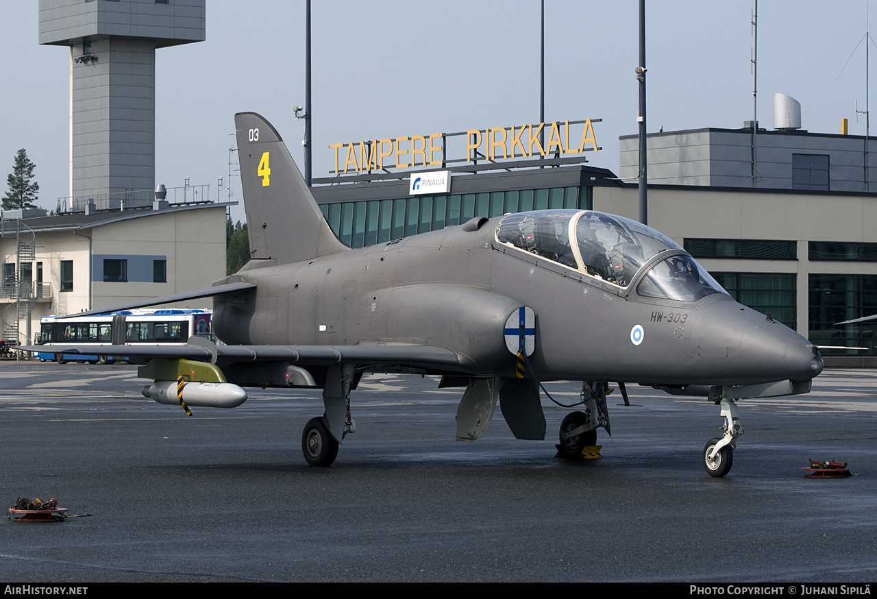 Aircraft Photo of HW-303 | British Aerospace Hawk 51 | Finland - Air Force | AirHistory.net #110722