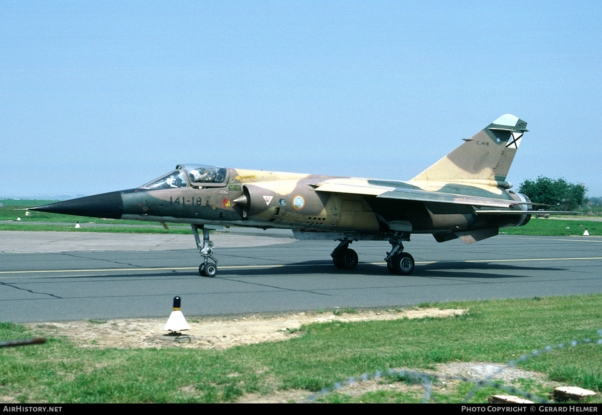 Aircraft Photo of C14-18 | Dassault Mirage F1CE | Spain - Air Force | AirHistory.net #110741