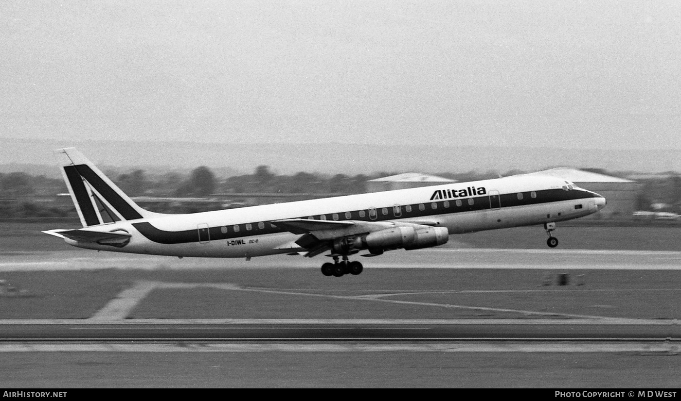 Aircraft Photo of I-DIWL | Douglas DC-8-43 | Alitalia | AirHistory.net #110742