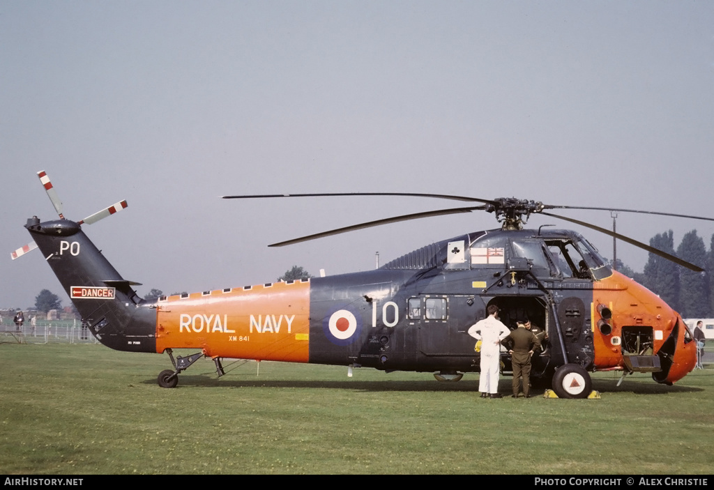 Aircraft Photo of XM841 | Westland WS-58 Wessex HAS.1 | UK - Navy | AirHistory.net #110743
