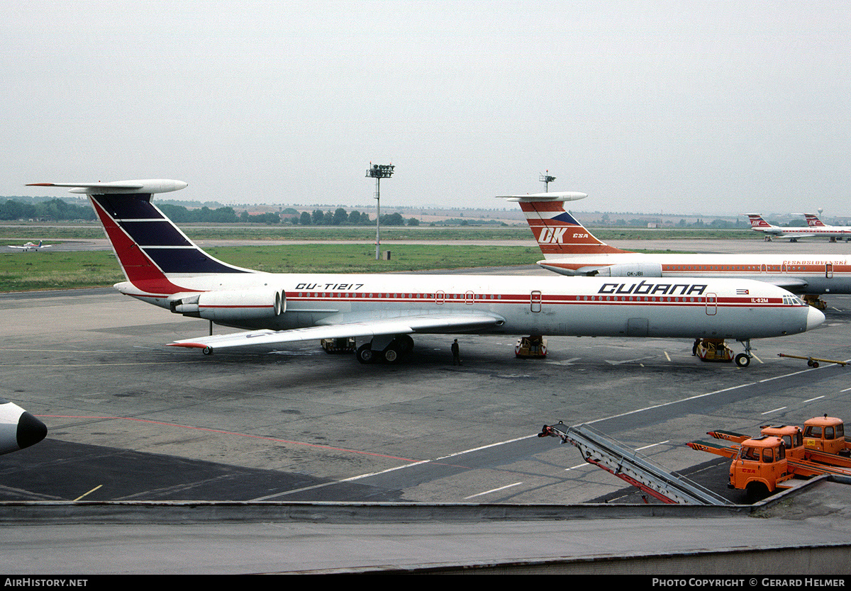 Aircraft Photo of CU-T1217 | Ilyushin Il-62M | Cubana | AirHistory.net #110748