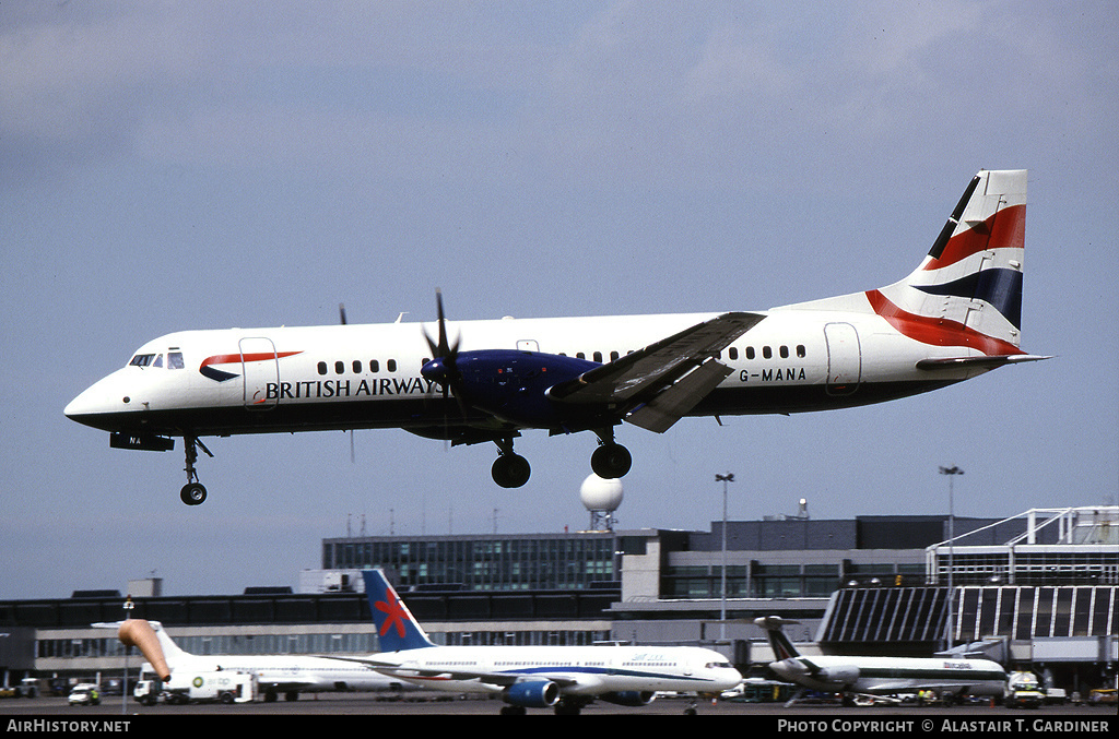 Aircraft Photo of G-MANA | British Aerospace ATP | British Airways | AirHistory.net #110761