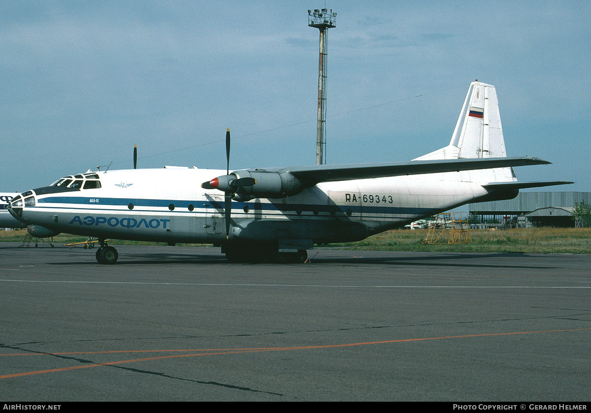 Aircraft Photo of RA-69343 | Antonov An-8 | Aeroflot | AirHistory.net #110768